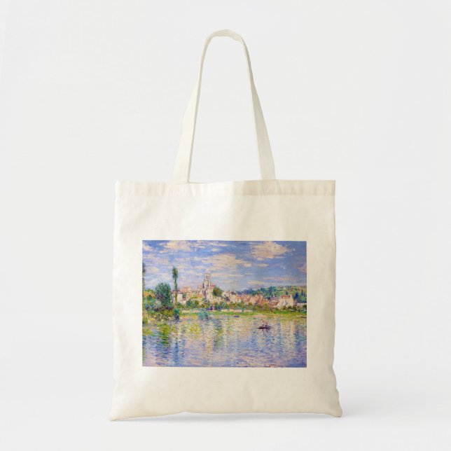 Tote Bag Vetheuil en été Claude Monet (Devant)