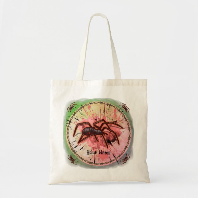 Tote Bag Veuve noire araignée (Devant)