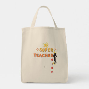 Tote Bag Vibe Super enseignant
