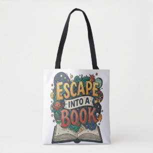 Tote Bag Vibes de livres, style quotidien
