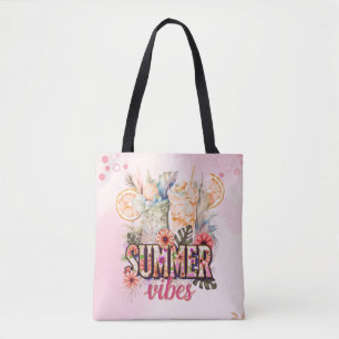 TOTE BAG VIBES D'ÉTÉ