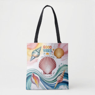 Tote Bag Vibes d'été Carnet tropical