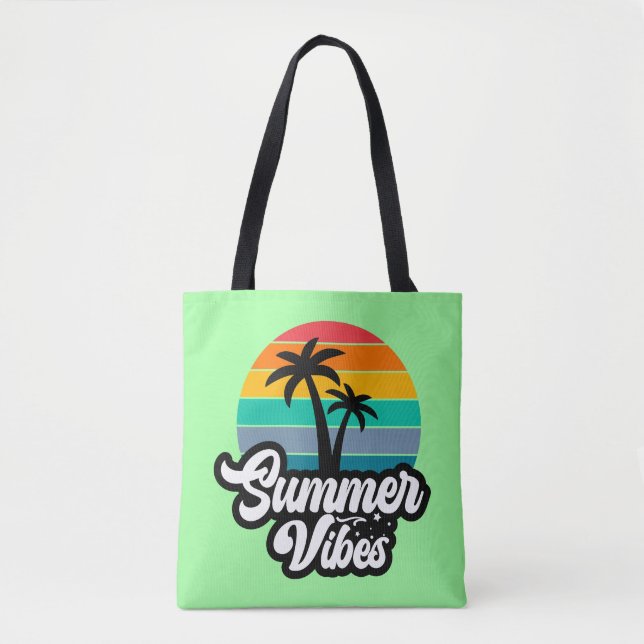 Tote Bag Vibes d'été Paradise-32922 (Devant)