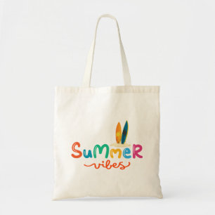Tote Bag Vibes d'été Surf Femmes