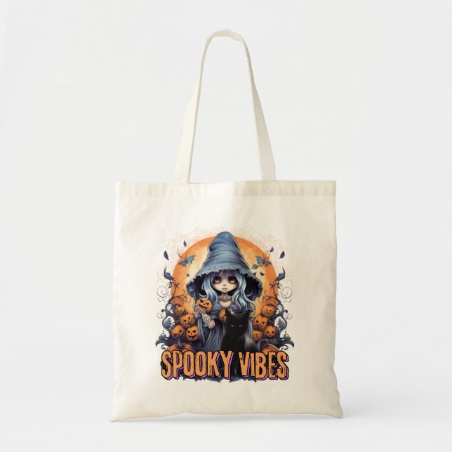 Tote Bag Vibes éffrayantes 03 (Devant)