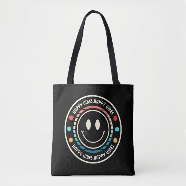 Tote Bag Vibes joyeuses (Devant)