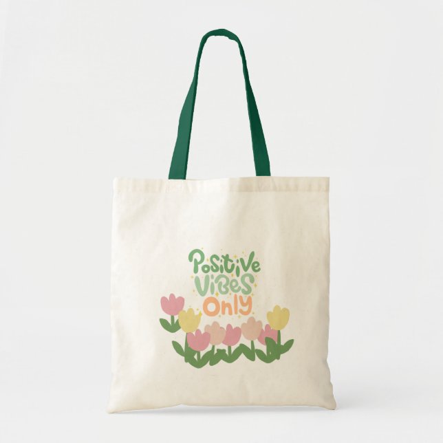Tote Bag Vibes positives fourre-tout (Devant)