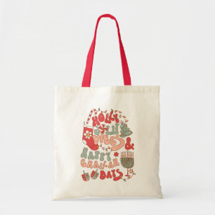 Tote Bag Vibes Super de Noël Chanukah hanoukka