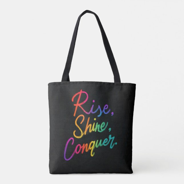 Tote Bag "Vibes victorieuses Fourre-tout" (Dos)