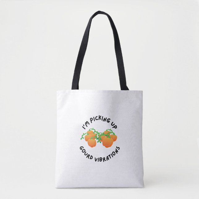 Tote Bag Vibrations de gourde (Devant)