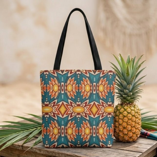 Tote Bag Vibrations de l'ananas (Créateur téléchargé)