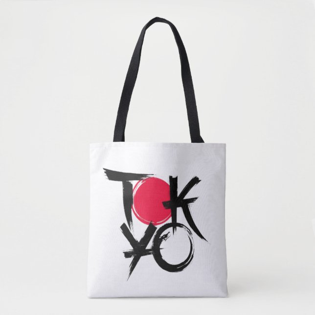 Tote Bag Vibrations de Tokyo (Devant)