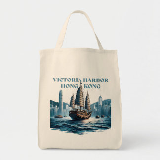 Tote Bag Victoria Harbor Hong Kong China