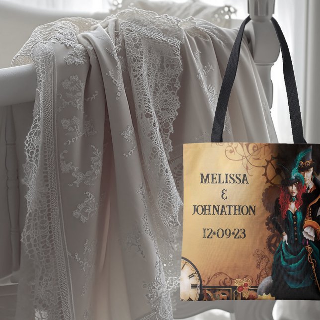 Tote Bag Victorian Steampunk Elegance Mariage (Créateur téléchargé)