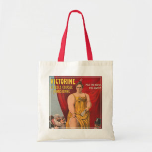 Tote Bag Victorine, La Belle Grande Femme Parisienne