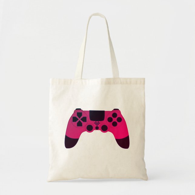 Tote Bag Vidéos de contrôleur de jeu Gamme Nerd (Devant)