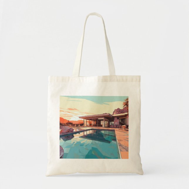 TOTE BAG VIE DE DÉSERT #3 (Devant)