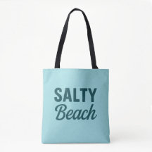 Vie de plage salée | Impression graphique bleu sar