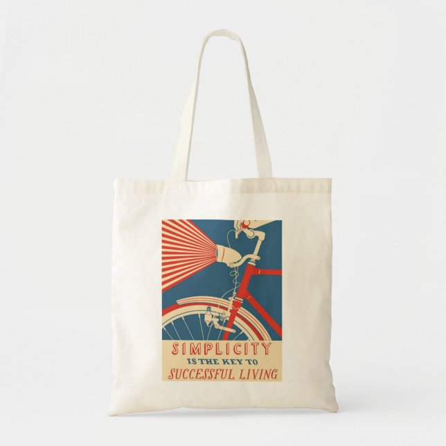 TOTE BAG VIE SIMPLE (Devant)