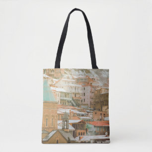 Tote Bag Vieilles bâtisses historiques de Tbilissi. Caucase