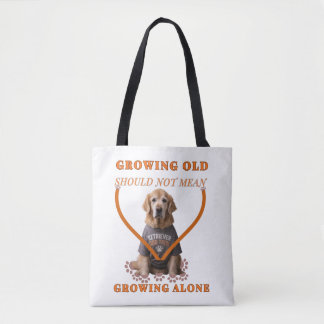 Tote Bag Vieillir seul