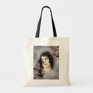 Tote Bag Vielle clé et Roses votre photo