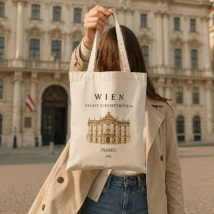 Tote Bag Vienne Palais Liechtenstein Nom & Année