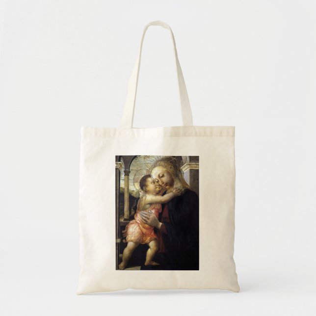Tote Bag Vierge à l'enfant - Botticelli - c1500 (Devant)