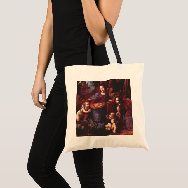 Tote Bag Vierge aux rochers de Léonard de Vinci (Devant (produit))