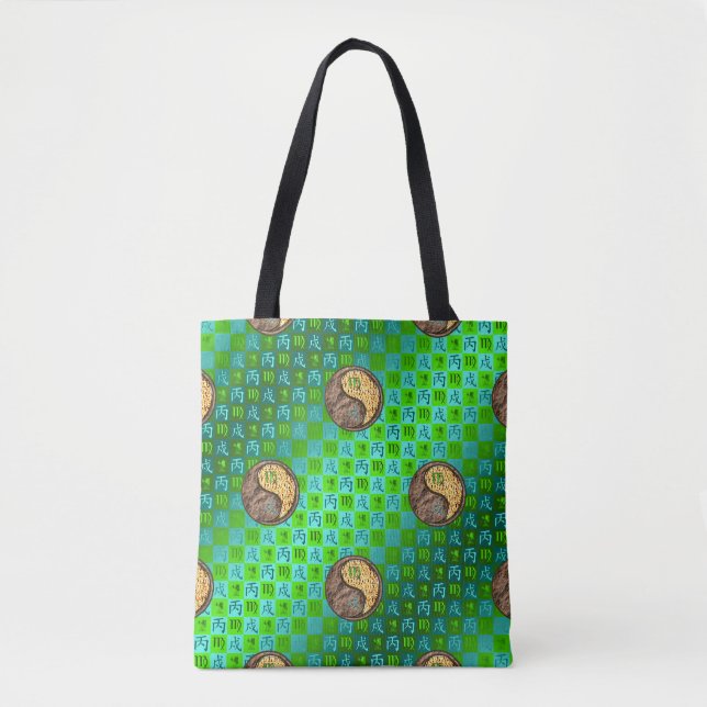 Tote Bag Vierge & Chien de Feu (Devant)