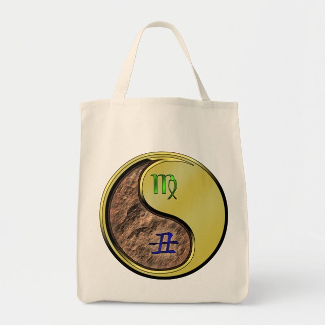 Tote Bag Vierge et box métallique (Devant)