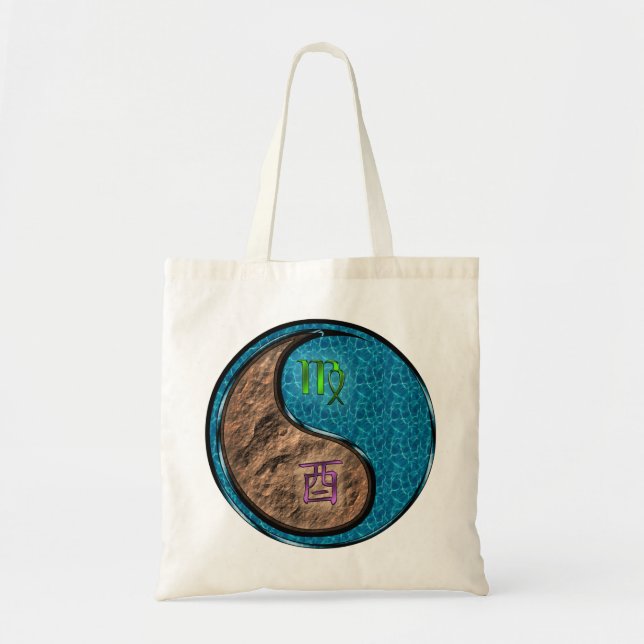 Tote Bag Vierge et eau (Devant)