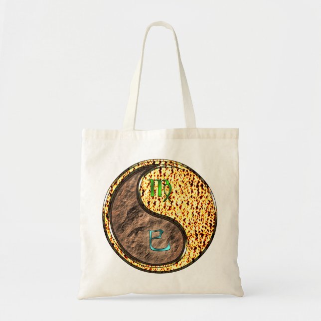 Tote Bag Vierge et serpent à feu (Devant)