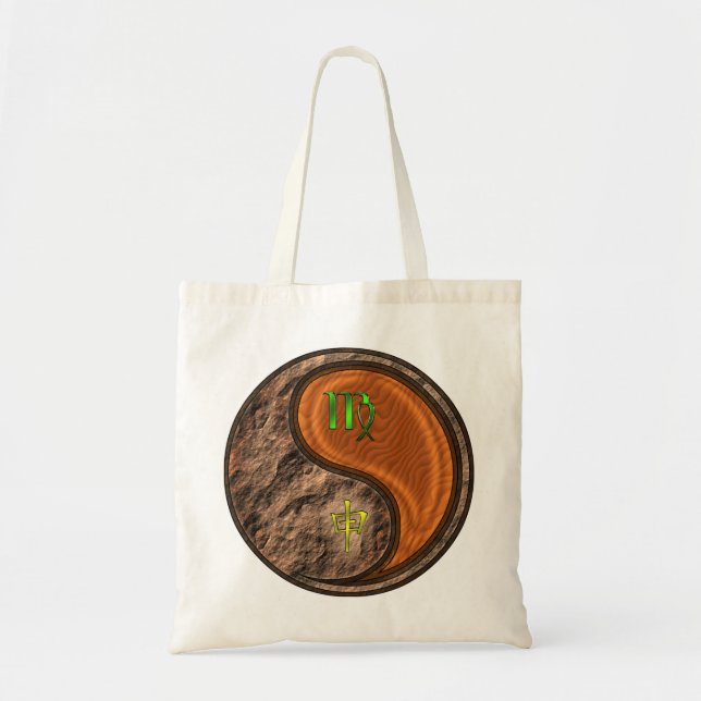 Tote Bag Vierge et singe du bois (Devant)