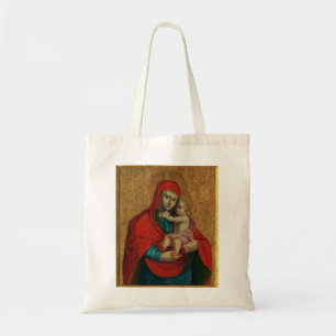 Tote Bag Vierge Marie et Enfant Jésus par Jan Rombauer