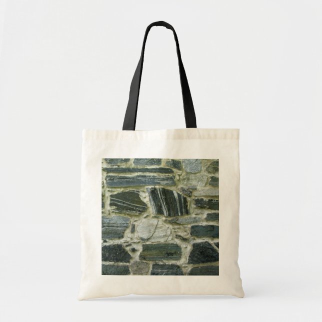 Tote Bag Vieux mur en pierre (Devant)