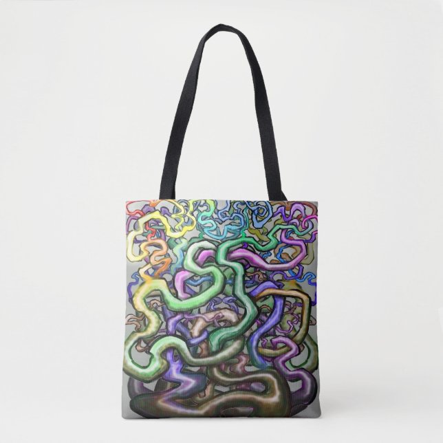 Tote Bag Vignes torsadées (Devant)