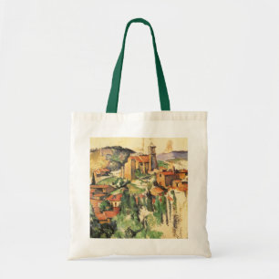 Tote Bag Village de Gardanne par Paul Cezanne, Art Vintage