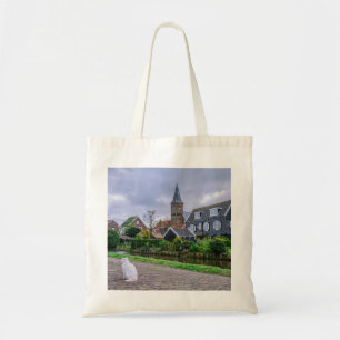 Tote Bag Village de pêcheurs traditionnel Marken à Pays-Bas
