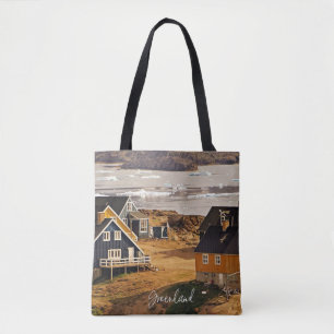 Tote Bag Village du Groenland, photo pittoresque