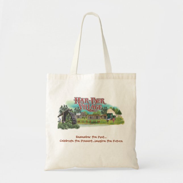 Tote Bag village fourre-tout de Har-jujubes (Devant)