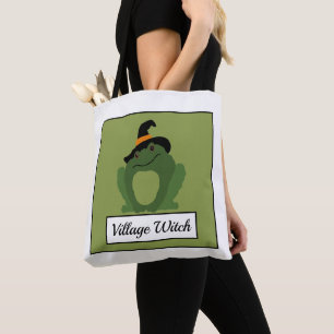 Tote Bag Village Witch, Toad
