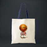 Tote Bag Ville de New York Hot Air Balloon<br><div class="desc">Transports et voyages</div>