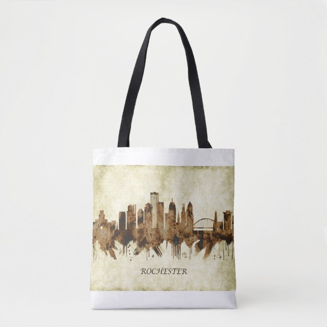Tote Bag Ville de Rochester New York (Devant)