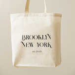 Tote Bag Ville Personnalisée Moderne Design Destination Mar<br><div class="desc">Sac fourre-tout moderne célébrant vos prochaines vacances en famille, fête de bachelorette ou mariage de destination! Voici notre dernier sac fourre-tout personnalisable avec votre propre ville comme destination! Ce sac fourre-tout est non seulement tendance et élégant, mais aussi un rappel de la beauté et de l'animation de votre ville. Que...</div>