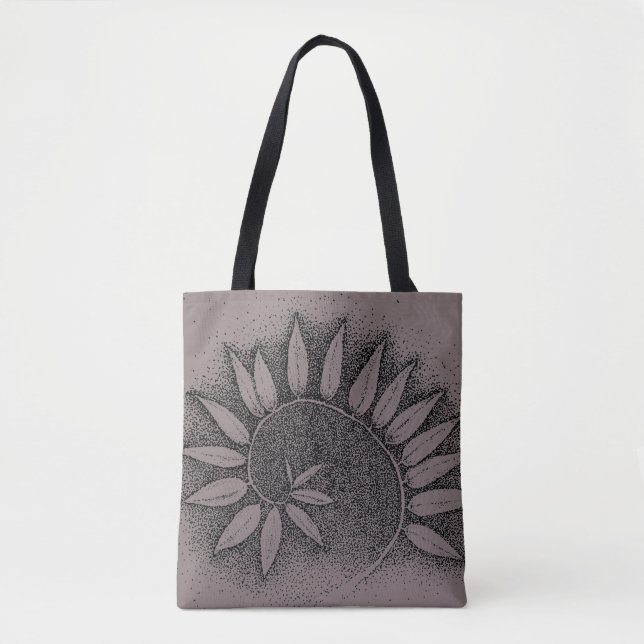 Tote Bag Vin de Fibonacci (Devant)