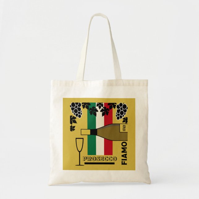 Tote Bag Vin pétillant de Prosecco (Devant)