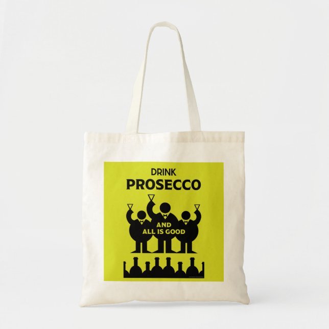 Tote Bag Vin pétillant Prosecco italien (Devant)