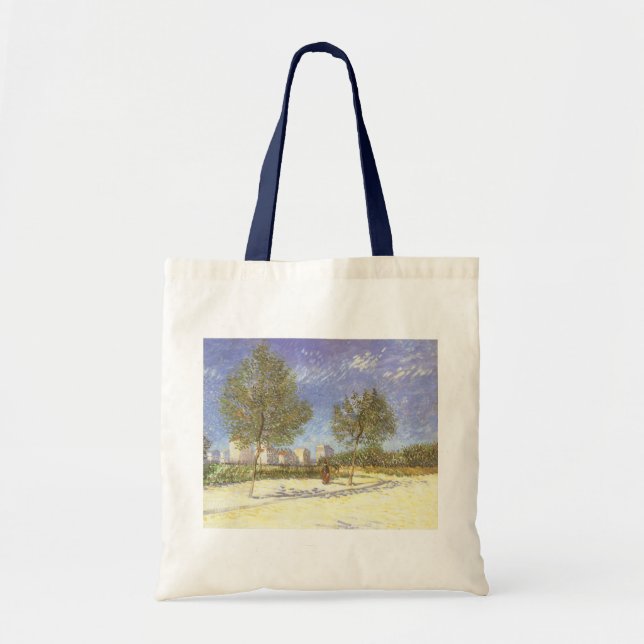 Tote Bag Vincent van Gogh - À la périphérie de Paris (Devant)
