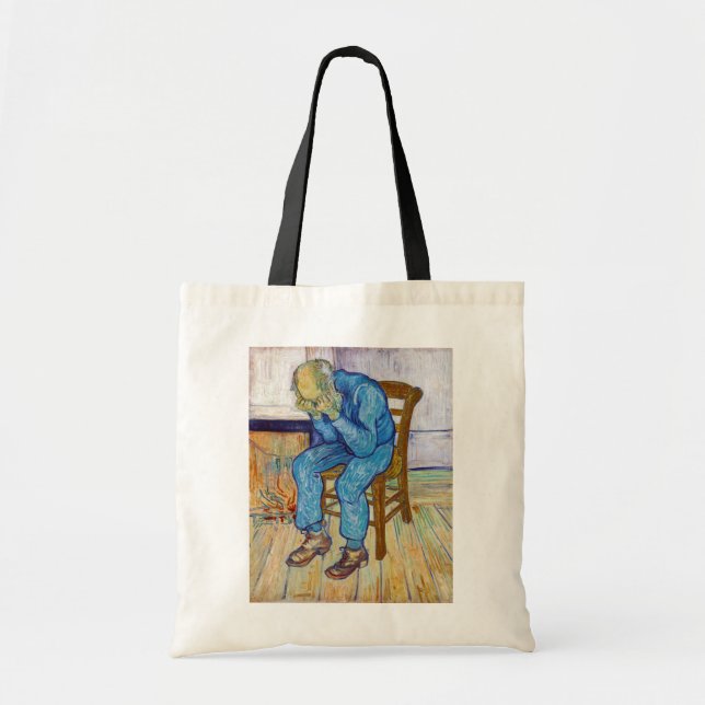 Tote Bag Vincent van Gogh - À la porte de l'éternité (Devant)